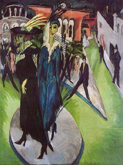 Ernst Ludwig Kirchner Potsdamer Platz china oil painting image